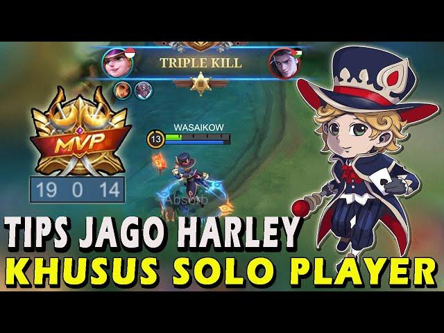 CARA MAIN HARLEY TERBARUBUILD EMBLEM DAN ITEM HARLEY TERSAKITGAMEPLAY HARLEY-MOBILE LEGENDS #mlbb