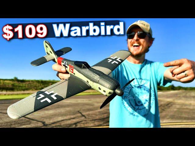 Imagine Flying THIS RC Warbird Plane For $109 - Top RC Hobby FW-190