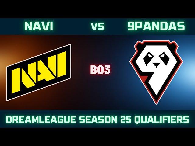 Navi vs 9Pandas - what a comeback - Highlights - DreamLeague Season 25 Qualifiers