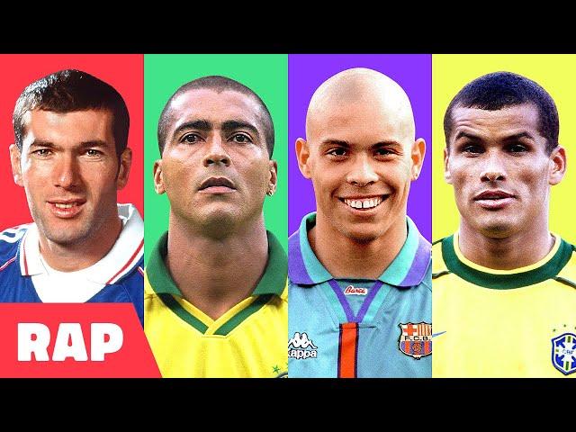  RAP DOS 30 MELHORES JOGADORES DA DÉCADA DE 90