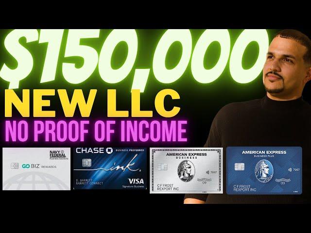 Credit Card Stacking - How To Get $150K In Business Credit With A New LLC 2024!