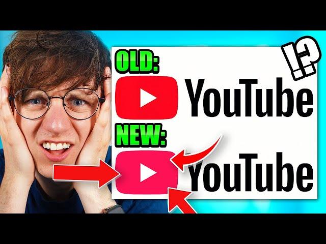 Youtube has changed it's logo (CRAZY UPDATE)