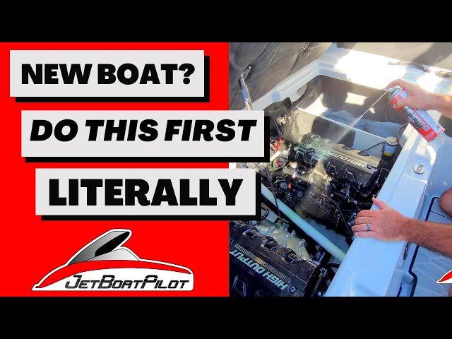 Literally The First Thing You Need To Do To Your New Boat