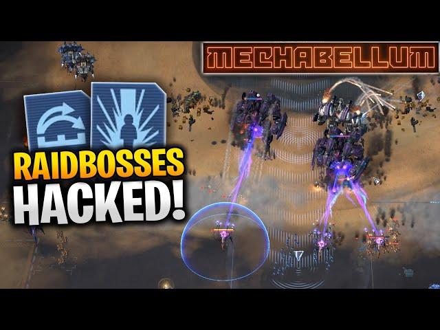 BOSS UNITS HACKED?! Hackers are OP in FFA! - Mechabellum Guide