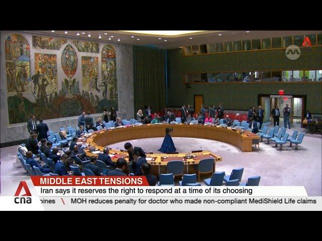 UNSC emergency meeting divided following Israel's attack on Iran