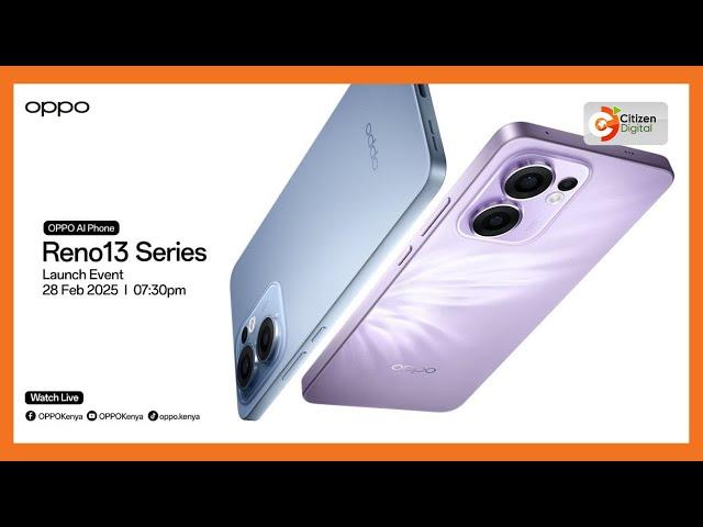 OPPO Kenya launches the new Reno13