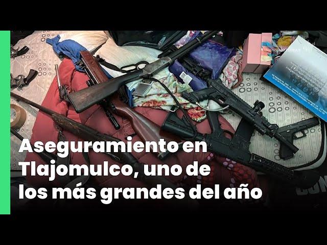 Aseguramiento en Tlajomulco, uno de los más grandes del año | Jalisco Noticias