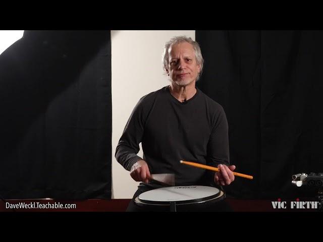 Dave Weckl Controlled Strokes Warm-Up