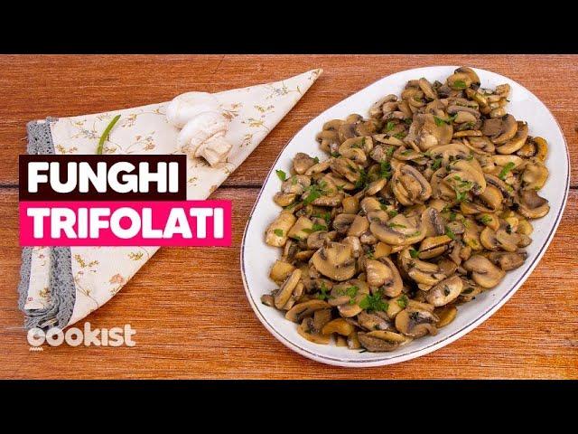 FUNGHI TRIFOLATI in padella: il contorno PERFETTO pronto in pochi minuti! 