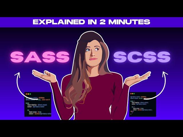 Explained in 2 minutes: SASS vs. SCSS