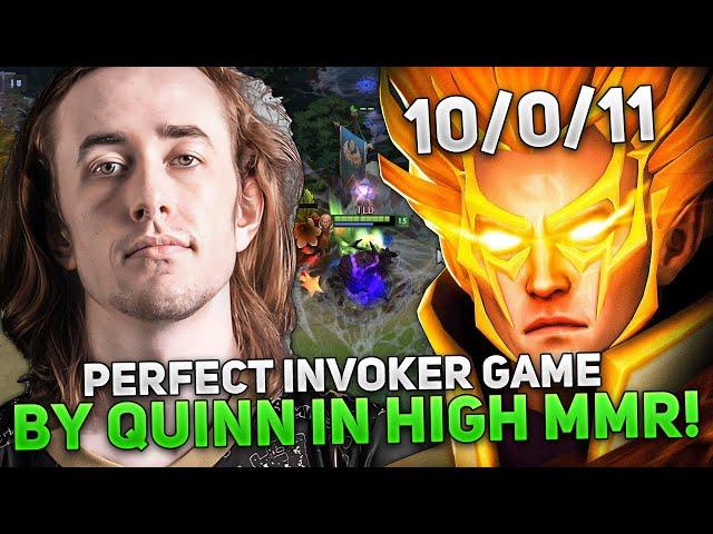 PERFECT INVOKER GAME by QUINN in HIGH MMR!