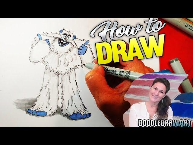 How to Draw  Dorgal from Smallfoot  Step by Step