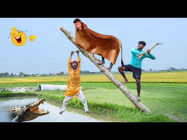 Exclusive Trending Comedy Video 2024 New Amazing Funny Video Episode  304 By Bidik Fun Tv