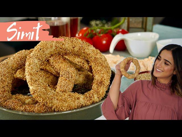 Simit Rezept - außen knusprig & innen soft / Türkische Sesamringe selber machen / Turkish Streetfood