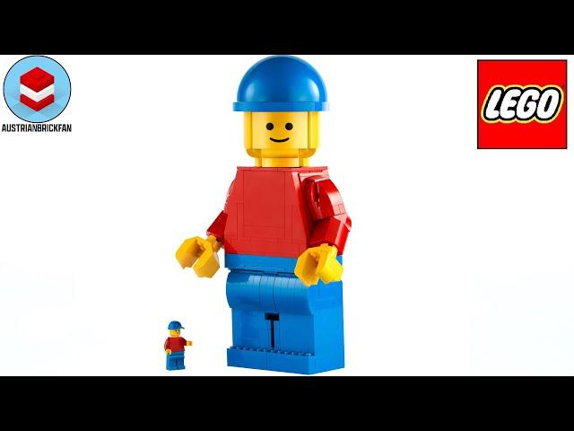 LEGO 40649 Up Scaled LEGO Minifigure - LEGO Speed Build Review