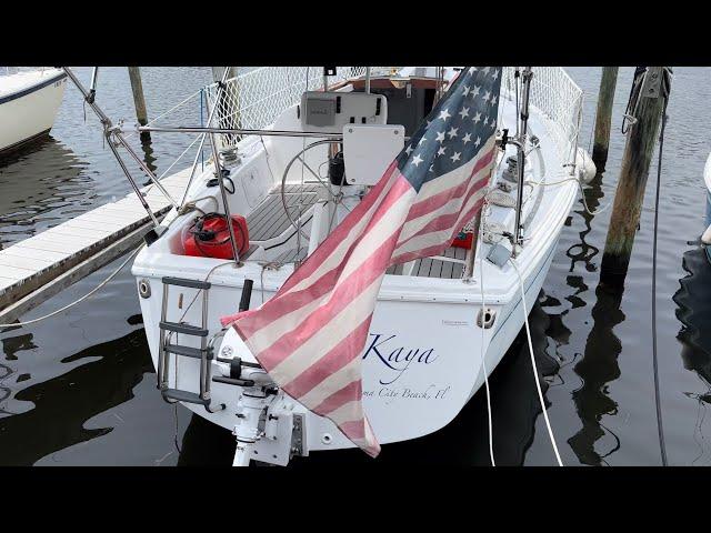 V Berth Remodel and New Windows. Sailing Kaya, EP19