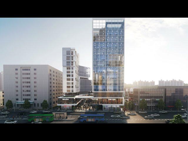 복합상업시설 홍보영상 이미지빌드스튜디오 - MultiComplex Commercial Buildings_CGI 3D Animation_ImageBuildStudio