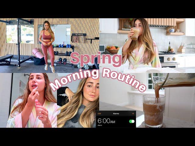 6am Spring Morning Routine| New Home Gym| MOVING AGAIN?! Everyday makeup