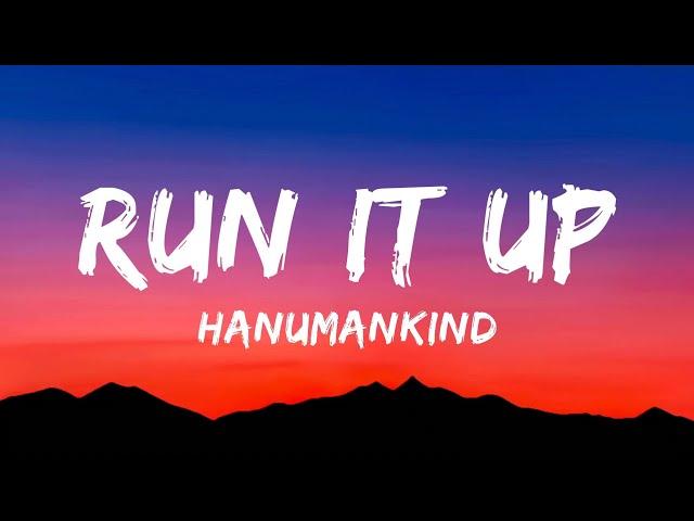 Hanumankind - Run It Up (Lyrics) Prod. By Kalmi | trending song