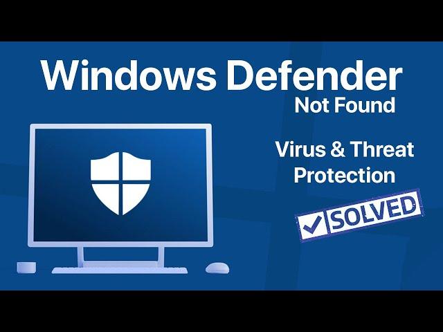 [Solved] Virus and Threat Protection not found in Windows 11 | Windows Defender | Loxyo Tech