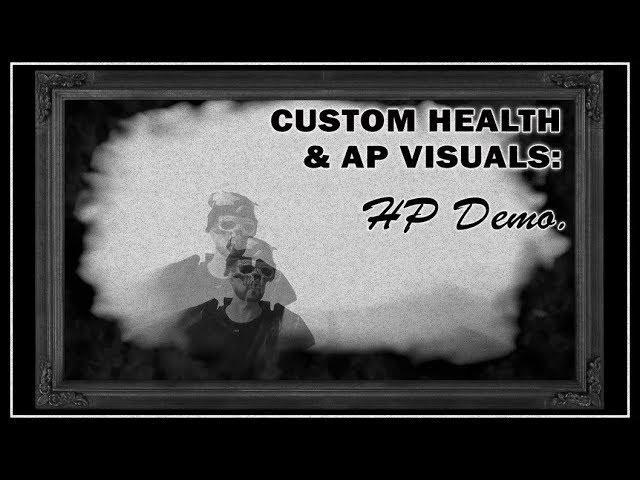Fallout New Vegas, Custom Health & AP Visuals mod demo - HP FX