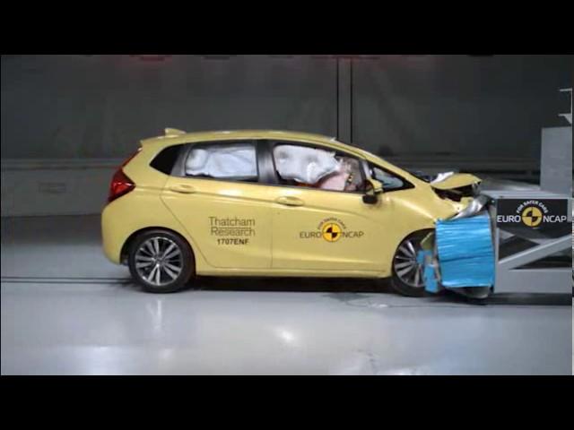 Honda Jazz Crash Test Euro NCAP (20th Anniversary test)