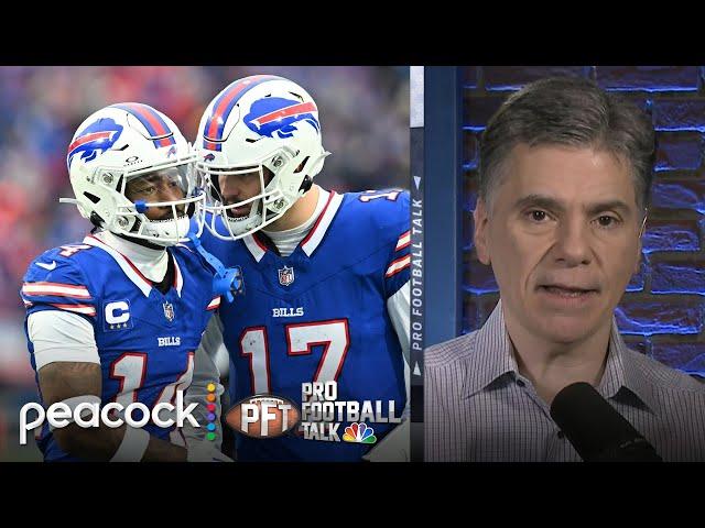 Josh Allen displays 'maturity' when asked about Stefon Diggs trade | Pro Football Talk | NFL on NBC