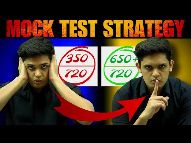 BEST Mock Test Strategy for NEET 2024/25| Toppers Secret trick| Prashant Kirad