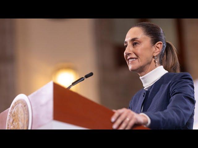 Pausa en aranceles tras acuerdos con Estados Unidos. Conferencia presidenta Sheinbaum