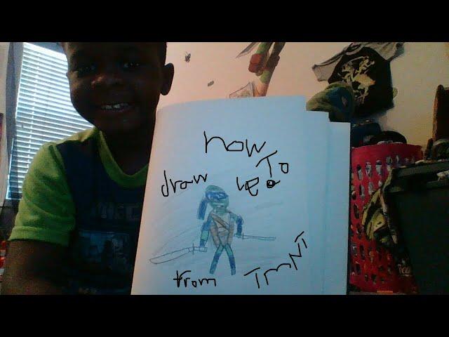 how to draw leonardo from teenage mutant ninja turtles 2012 by king jason tmnt