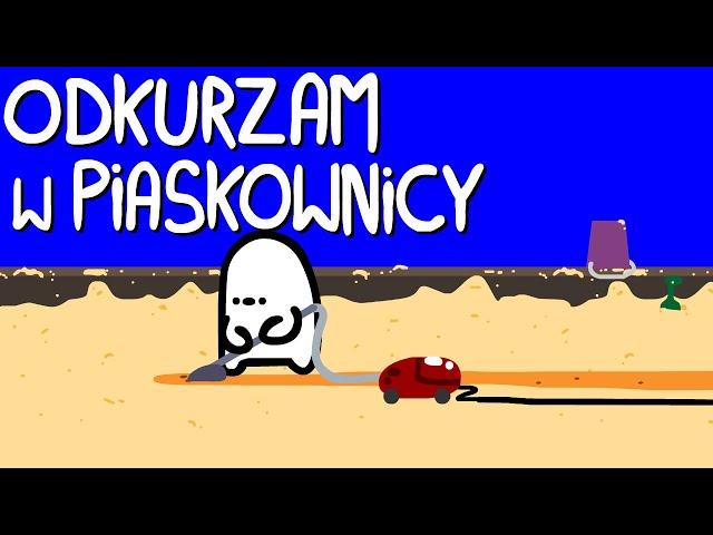 ODKURZAM W PIASKOWNICY