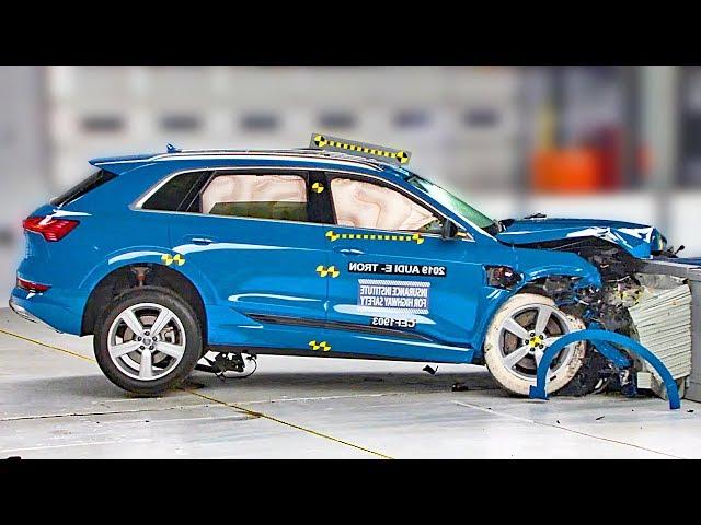 Audi e-tron SUV crash test