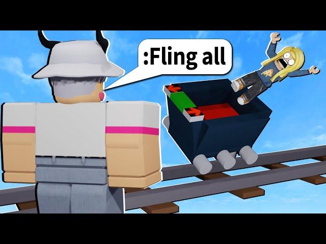 Roblox Cart Ride BUT I'm Admin