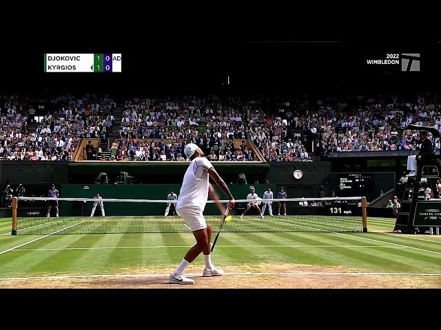 Djokovic vs Kyrgios Wimbledon Final 2022 TennisChannel