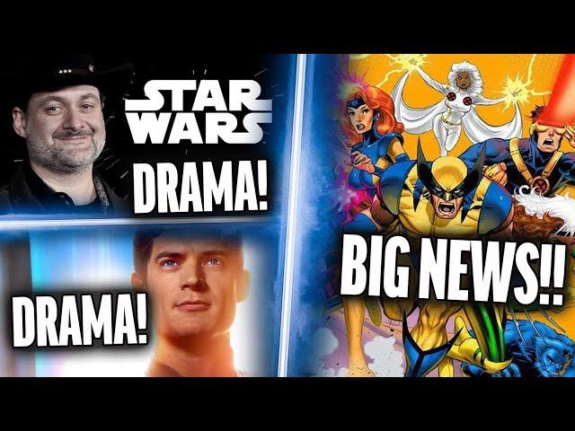HUGE Star Wars Drama, Superman Promo, & MASSIVE X-Men Updates!!!