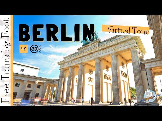 Berlin Walk | Berlin City Center Mitte Tour | (4K) Virtual 3D Audio + Historical Photos