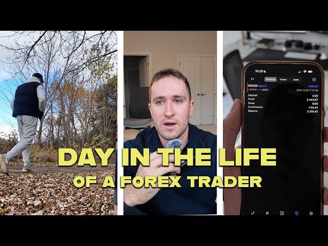 REALISTIC Day in the Life of a Forex Trader ($2400 in an HOUR)