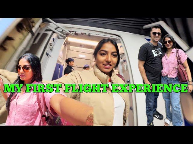 My First Flight Experience | Konkani Vlog | Spaina And Angelo