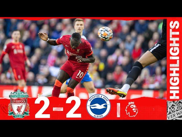 Highlights: Liverpool 2-2 Brighton | Henderson & Mane goals cancelled out by comeback