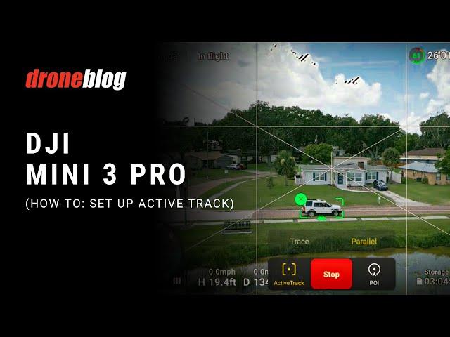 Mini 3 Pro - How to set up Active Track