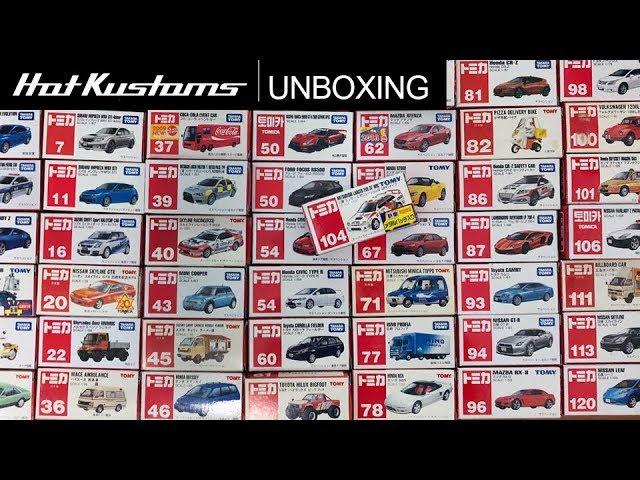 Let's Unbox 50 Retired Tomica Cars! | 絕版