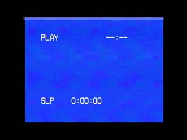 VHS Blue Screen Intro [HD]