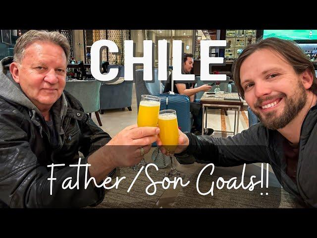 Exploring the BREATHTAKING country of Chile with my Dad!