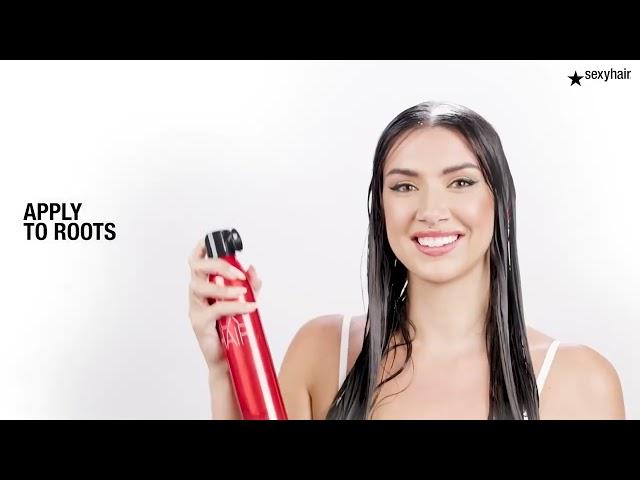 How To: Big SexyHair Root Pump Plus