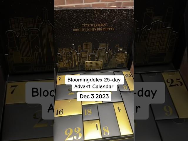 Bloomingdales Advent Calendar DAY 3 #shorts #adventcalendar