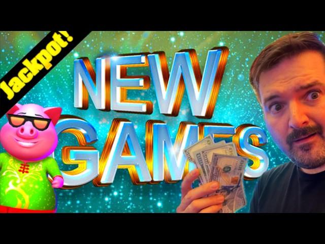 Gettin' Piggy With NEW SLOT MACHINES At Ho Chunk Casino! JACKPOT HAND PAY!