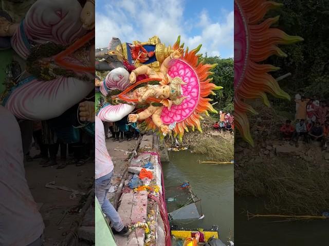 Wrong way of Ganpati Visarjan - Ganpati Visarjan 2024 #ganpati #Ganesh nimajjanam 2024 #tandur