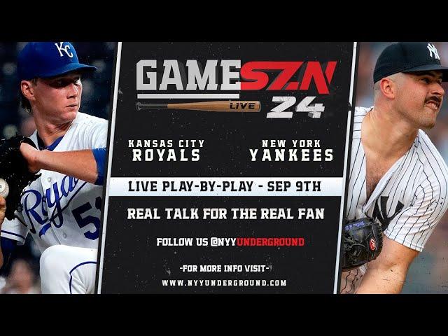 GameSZN: Kansas City Royals @ New York Yankees - Singer vs. Rodon - 09/09