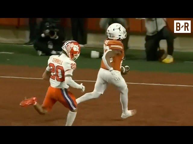 Jaydon Blue Outruns Clemson for 77-Yard Touchdown | 2024-25 CFP First Round