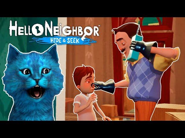 ПРИВЕТ СОСЕД 2 ПРЯТКИ ПОЛНОЕ ПРОХОЖДЕНИЕ / ДЕТИ СОСЕДА / HELLO NEIGHBOR HIDE SEEK GAME SPEED RUN